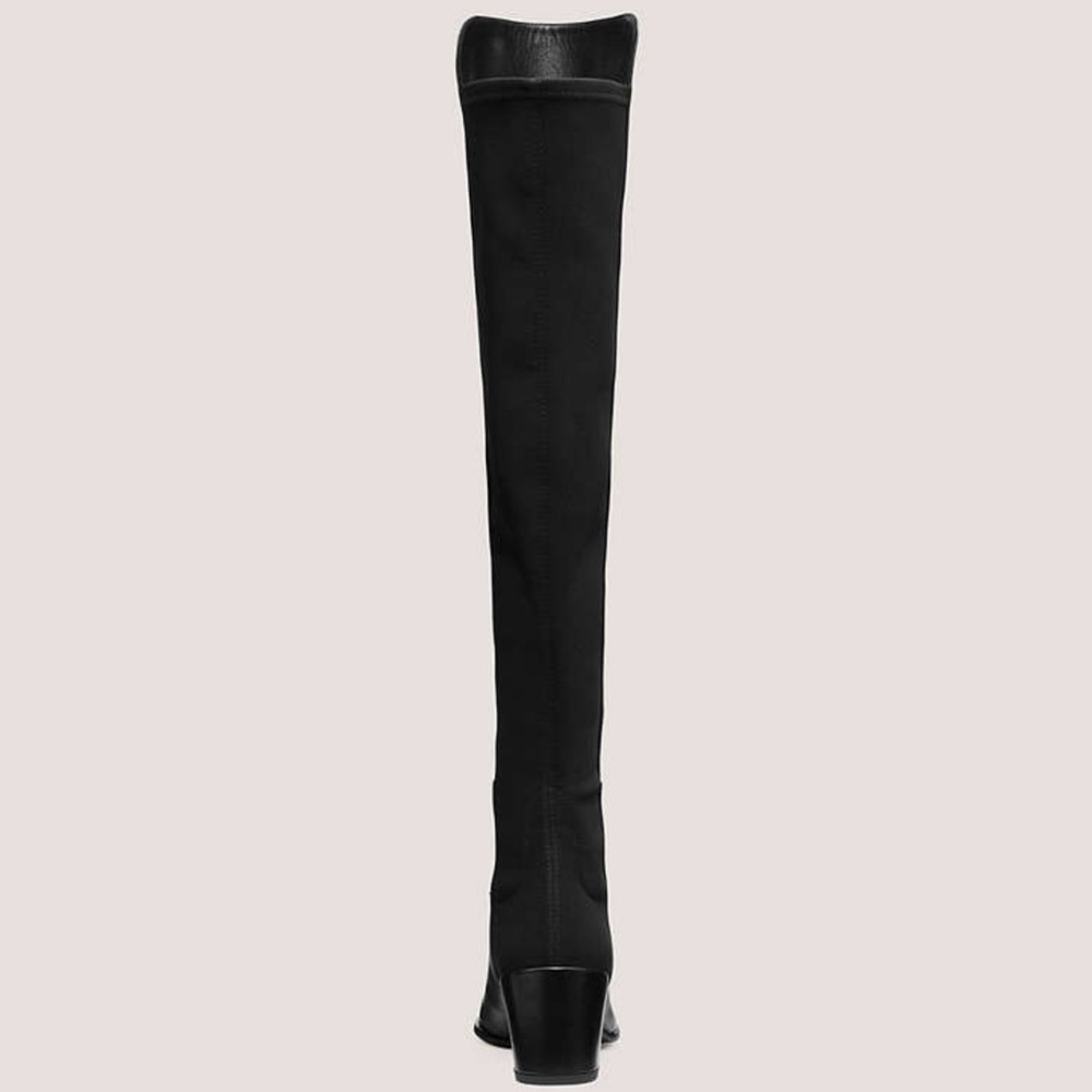 Stewart Weitzman, OTK, City Block Boot, Color: Black, Size 7.5 - Picture 8 of 12